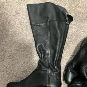 Franco sarto wide calf boots, worn once.
